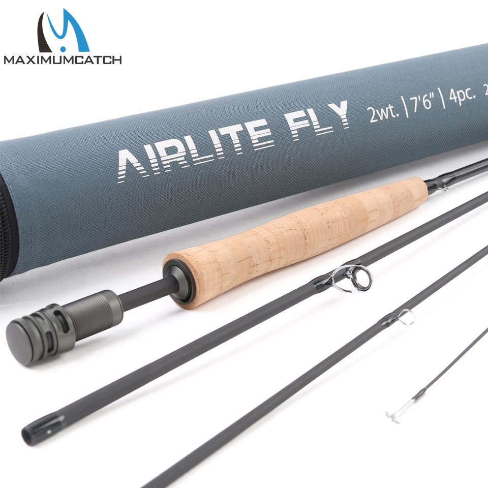 Maximumcatch Top Grade Airlite 7'6'' Fly Fishing Rod 2WT/3WT