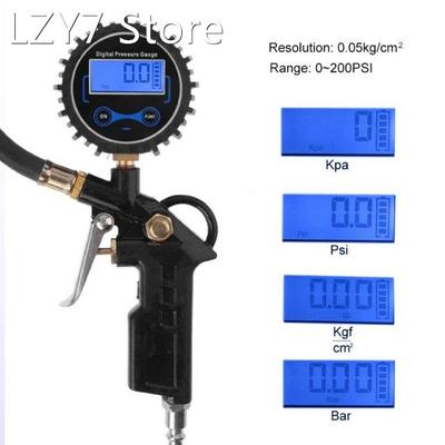 New Car Truck Air Tire Inflator with Digital Pressure Gauge