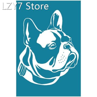 French Bull Dog Self Adhesive Silk Screen Printing Stencil M