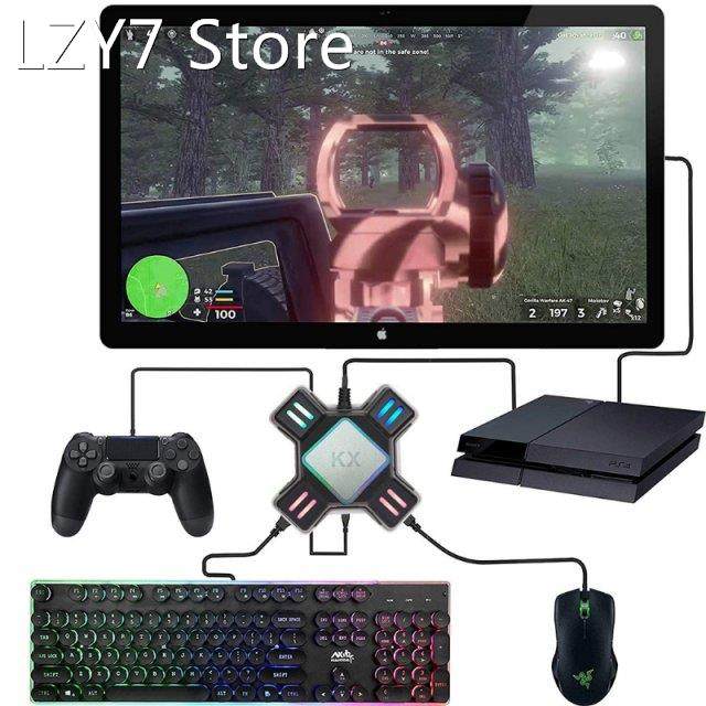Supports NS/ PS5/ PS4 / PS3 / X Series Converter,Keyboard an