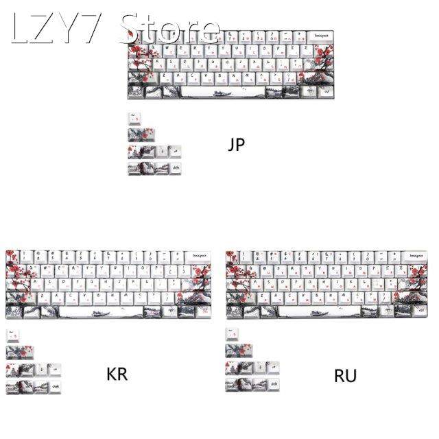 PBT Five Sides Dye-subbed 71 Keycaps with Unique Chinese Plu属于什么档次？