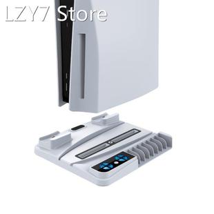 Compatible with PS5 Accessories Multi-function Charging Fan