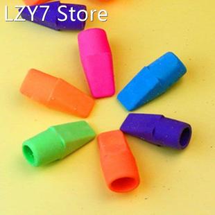 50pcs Pencil Top Eraser Small DIY Remove Mark Student Kids T
