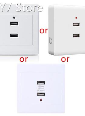 Grounded Electric Wall Charger Adapter Charging 2/4 Ports US