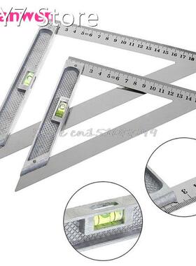 15cm/20cm Triangle Ruler 90 Degree with Bead Horizontal Wood