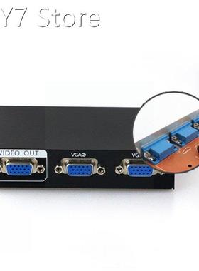 2 In 1 Out Vga Video Switch Box Lcd Tv Computer Screen Video