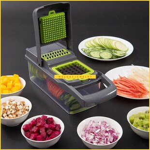 NEW 7 in 1 Vegetable Cutter Food Slicer Dicer Nicer Vegetabl