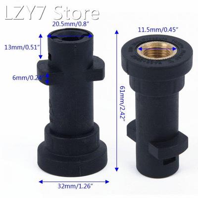 High Pressure Washer Adapter Connector Bayonet 1/4 BSP Foame