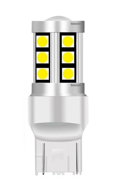 1PCS Small Size T20 7443 W21/5W 15 D 3030 LED Car Turn Signa