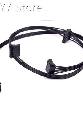 PCI Express 6Pin to 3 Peripheral 4Pin Molex Power Supply Cab