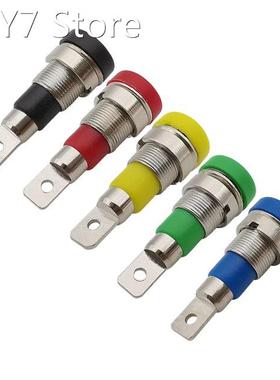 1Pcs 4mm Banana Socket Panel Mount Connector Banana Female J