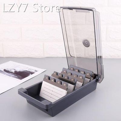 1 Pc Large Capacity Splitter Index Tabs Business Card Holder