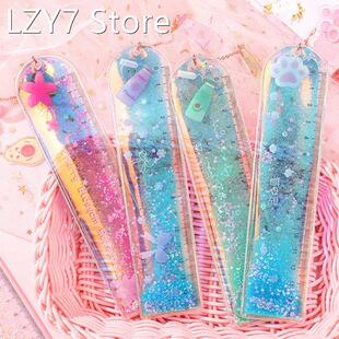 Multi-purpose Cartoon Straight Ruler Cute Cartoon Mathematic