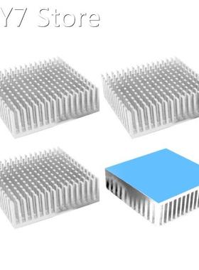 4 Pieces Heatsink Kit 50x50x15mm Aluminum Heat Sink Cooler R