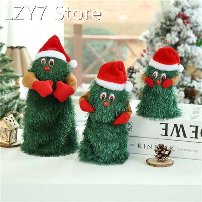 Dancing Christmas Tree Toys Electric Plush Toys Cute Christm