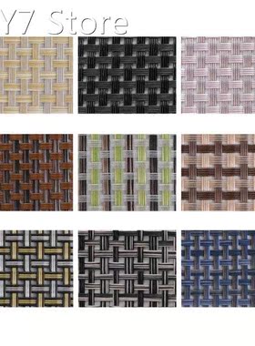 Rectangle PVC Coaster No-slip Dining Table Placemat Heat Ins