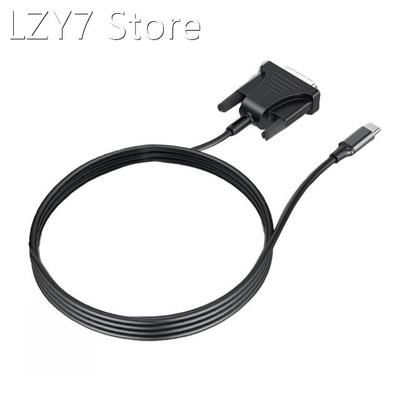 Adapter Cable USB 3.1 Type C to DVI Male Adapter HDMI-compa