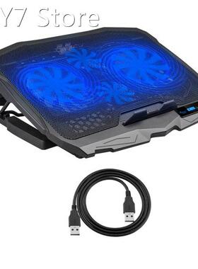 Laptop Cooling Pad 4 Cooling Fans and Double USB Ports Lapto
