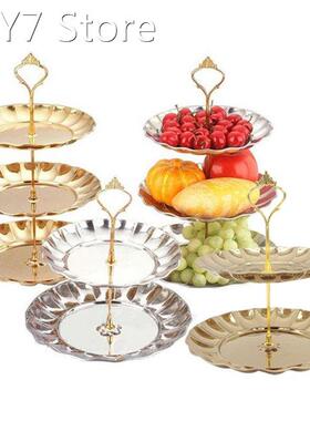 New Fruit Plates Stand Pastry Tray Candy Dishes Cake Dessert