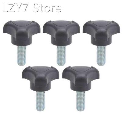 5pcs Plastic Triangular Handle Screw Knob Tightening Screw S