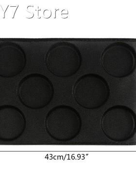 Silicone Hamburger Bread Forms Perforated Bakery Molds Non S
