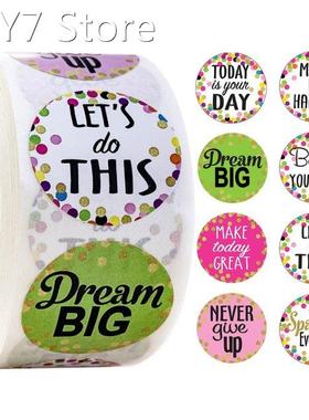 100-500pcs/Roll Encouragement Sticker Reward Stickers For Ki