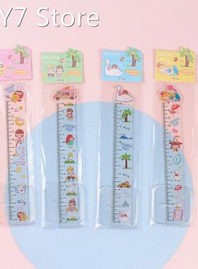 Plastic Color Ruler Straight Ruler Math Rulers Measuring Too