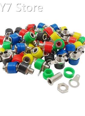 25PCS/lot 5 Color 4mm Banana Binding Post 4mm Banana Socket