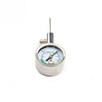 Metal Ball Pressure Gauge Air Watch Football Volleyball Bask