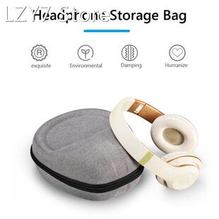 Hard EVA Headphone Travel Carrying Case Pouch with Hook for