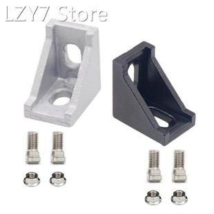 20sets 2028 3030 Aluminum Profile Connector, 1set: 1pc Corne