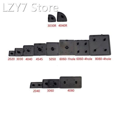 10PCS BLACK Nylon End Cap Cover Plate CNC 3D Printer Parts f