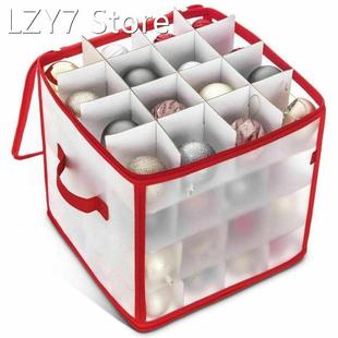 64 Baubles Storage Box Christmas Xmas Tree Decoration Organi