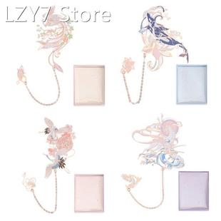 1Pc Hollow Metal Bookmark Chinese Style Classical Delicate B