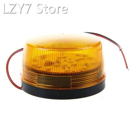 12V Security Alarm Strobe Signal Safety Warning Blue/Red Fla