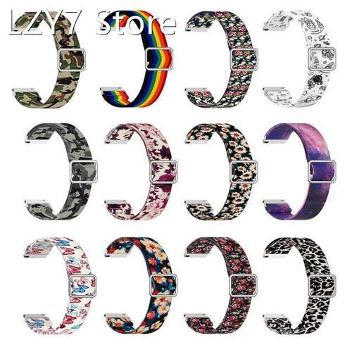 20mm stretch cloth Color Band Strap bracelet Active Color St