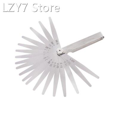 0.05-1mm 20 Blade Feeler Gauge Gage Thickness Measurment Too