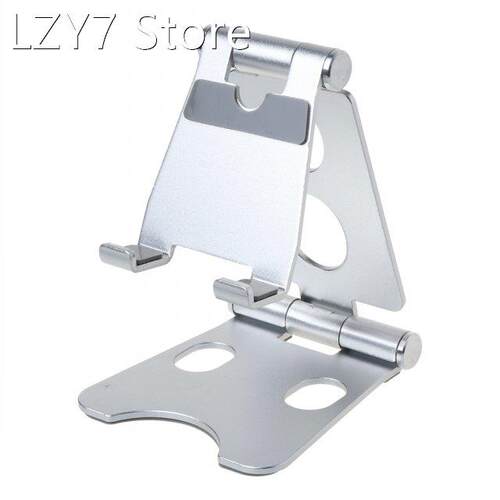 Aluminium Alloy Dual Foldable Desktop Rotary Tablet Stand Mo