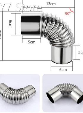Stainless Steel 90 Degree Elbow Chimney Liner Bend 90° M