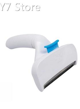 Pet Grooming Brush Dog Dematting Brush Tool With Nonslip Han