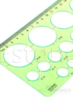 Paper Quilling Plastic Template Ruler Circle DIY Tool Quille