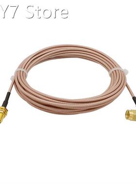 Right Angle RP SMA Male to RP SMA Female Connector Crimp RG3