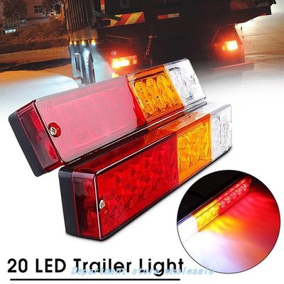1pc Wholesale 20 leds 12V Waterproof Lights Truck LED Tail L