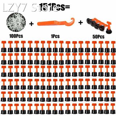 151Pcs Level Wedges Tile Spacers For Flooring Wall Tile Spac