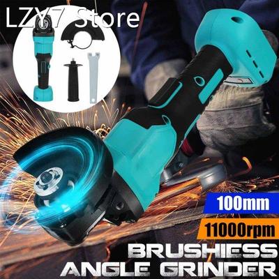 800W 100mm Brushless Cordless Impact Angle Grinder Variable