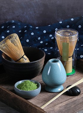 3 Pcs Matcha Tool Set Tea Whisk Tea Spoon Matcha Bowl Set Ja