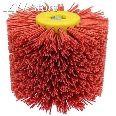 120X100X19mm P240 Abrasive Wire Drum Brushes Deburring Polis