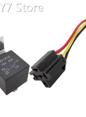 1Pcs JD1912 12V 40A 4 Pin Waterproof Automotive Car Relay Wi