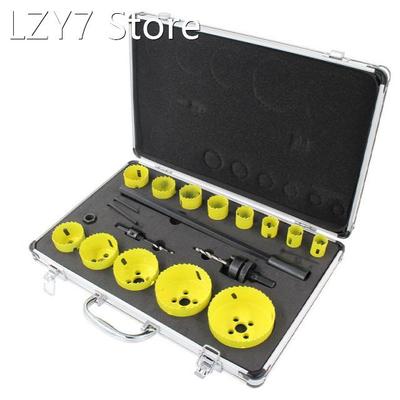 16pc/Set Bimetal Metal Hole Opener Concrete Hollow Core Dril