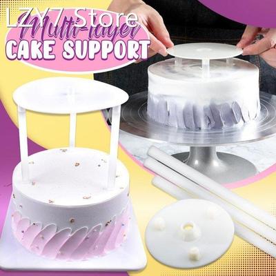 Multi-Layer Cake Support Set Round Dessert Shelf Cake Gasket